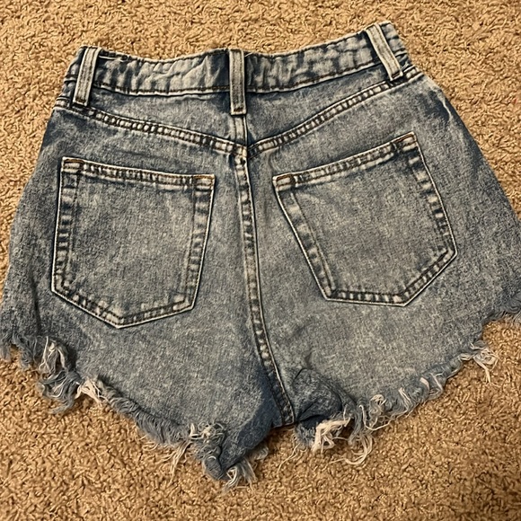 denim shorts - Picture 2 of 2